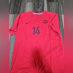 Nike Manchester United Chicharito #14 T Shirt Mens XL Red